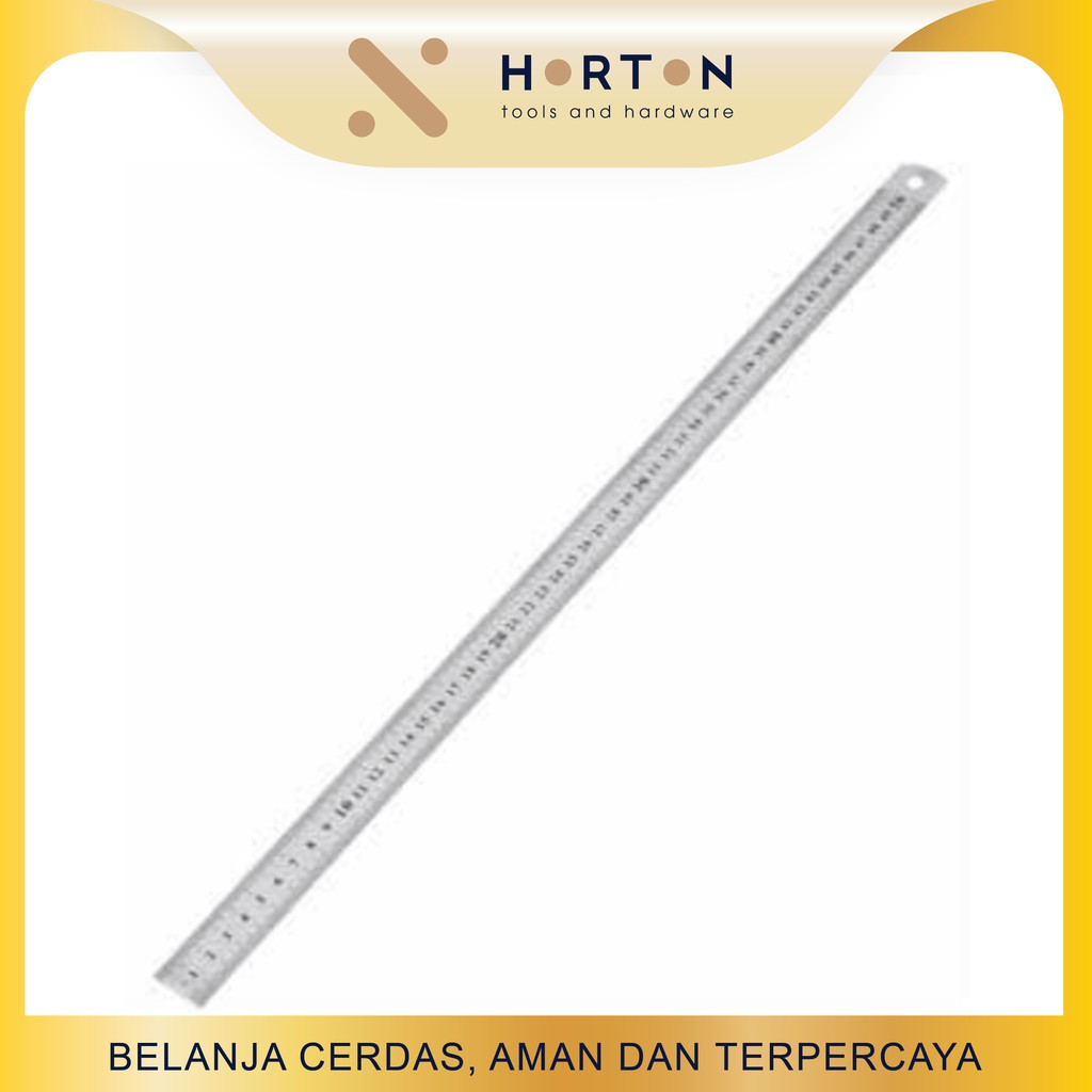 HASSTON PROHEX Penggaris Baja / Penggaris Mistar Tukang