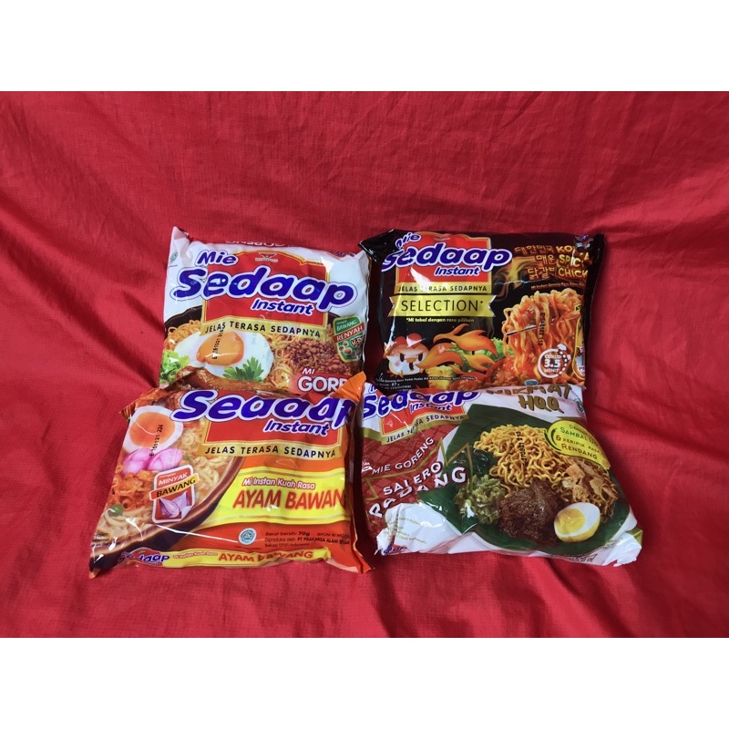 

mie sedap goreng / korean spicy chicken / salero padang / ayam padang