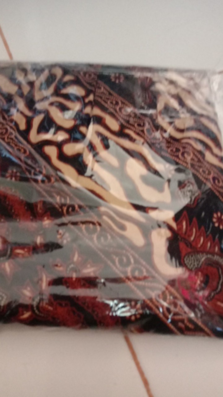 155. Gamis Batik Anak Balpong