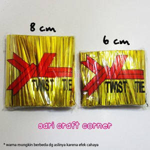 

Tali Kawat Souvenir 6cm - Kawat Twist