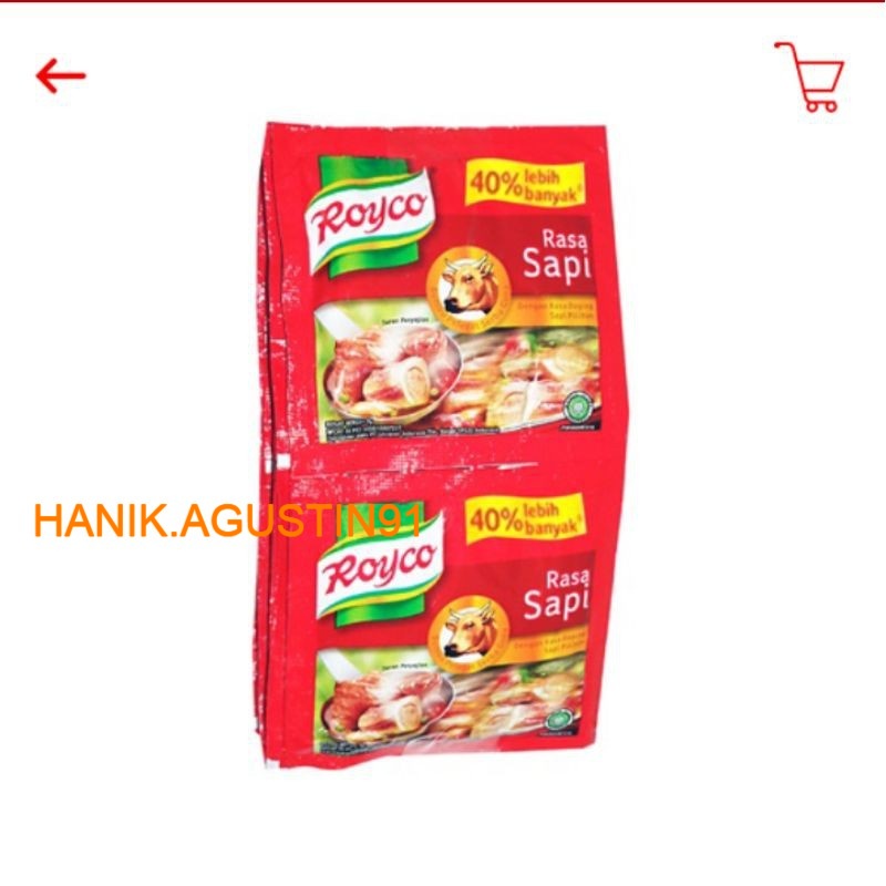 

ROYCO SAPI ISI 12PCS