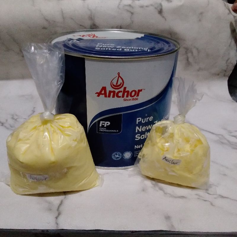 

BUTTER ANCHOR PURE SALTED BUTTER NEW ZEALAND 100GR & 250GR (REPACK)