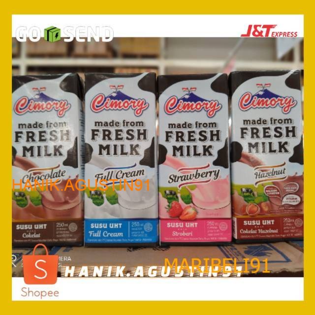 

SUSU CIMORY FRESH MILK 250ML
