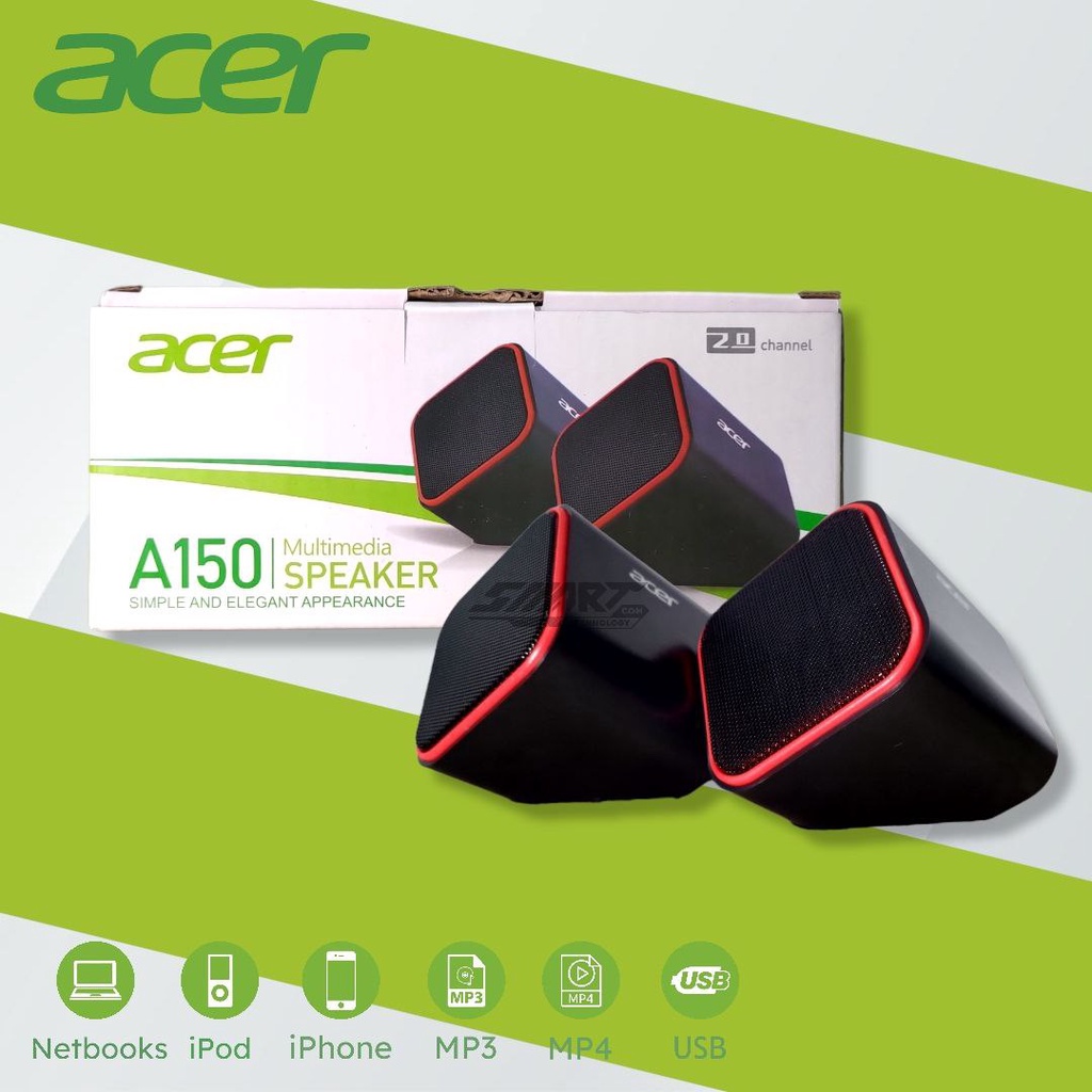 Speaker Komputer Laptop Acer A510 USB Power