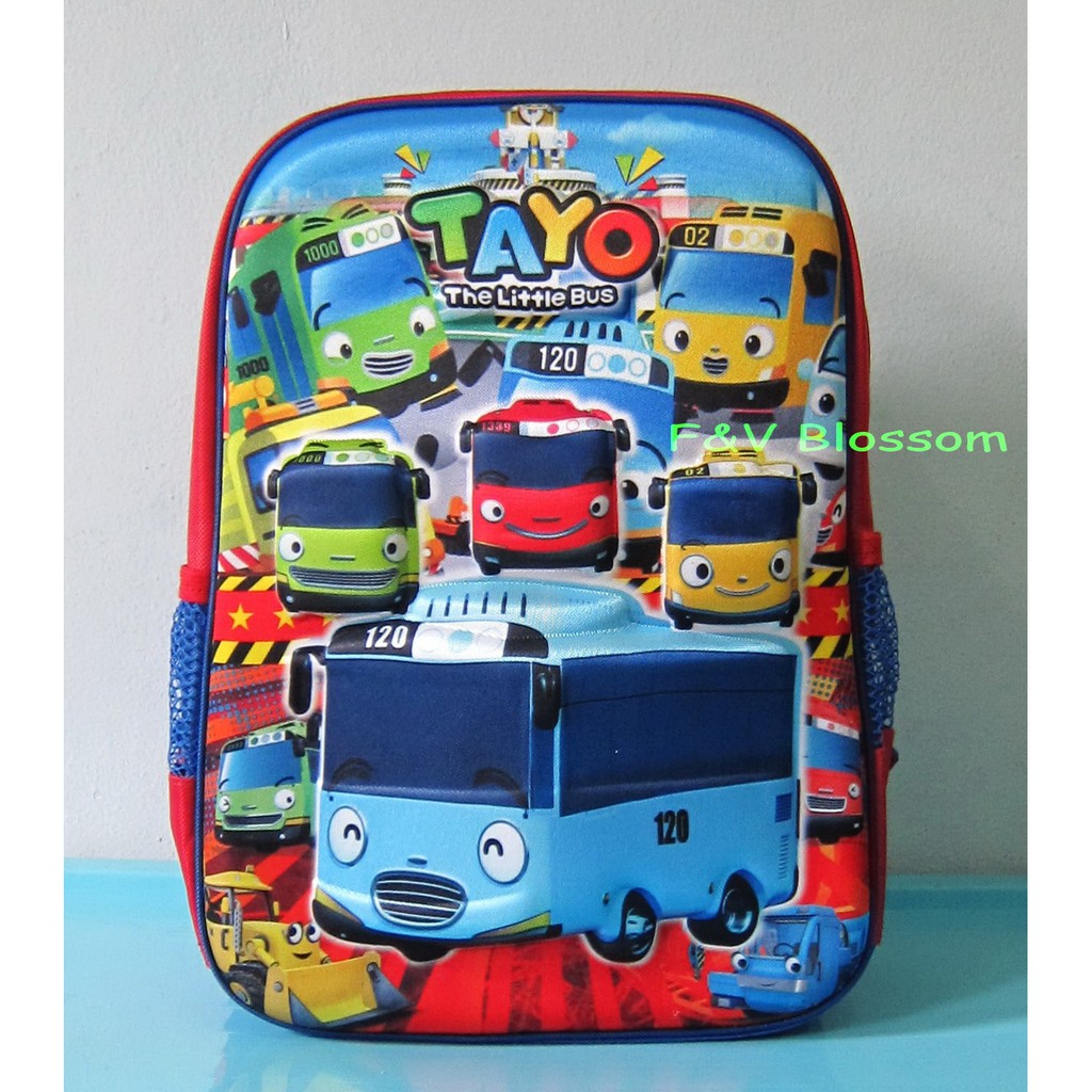 Tas Sekolah Anak Ransel Backpack SD Timbul TAYO
