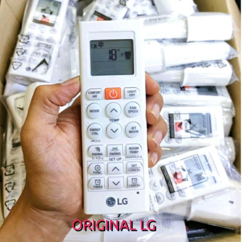 Remote ac original LG ac LG smart inverter code AKB