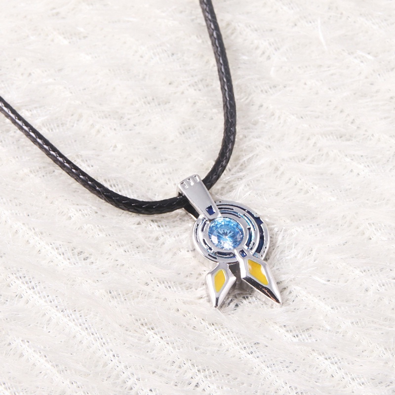Kalung Desain Anime NO GAME NO LIFE ZERO Stephanie Dola Jibril Shuvi Dora Luminous Untuk Pria Dan Wanita