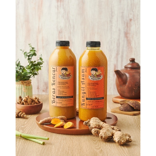 

Jamu Kunyit Asam / Beras Kencur 1 Liter 100% ASLI by mujamu.lokal