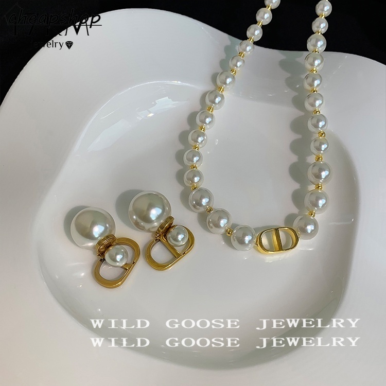 IFYOU Anting Stud Bentuk Bulat Motif Tulisan Warna Emas Gaya Vintage Korea Untuk Wanita