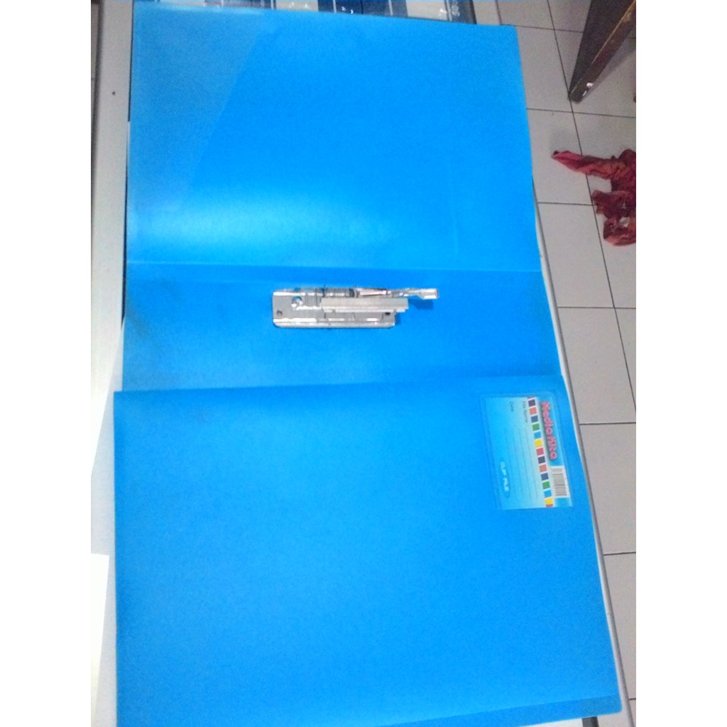 

Map Jepit Clip File berKantong / Map plastik Jepit kantong (perpcs) uk. map / folio media kita