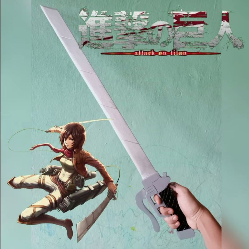 Pedang Mainan Attack on Titan Levi Ackerman
