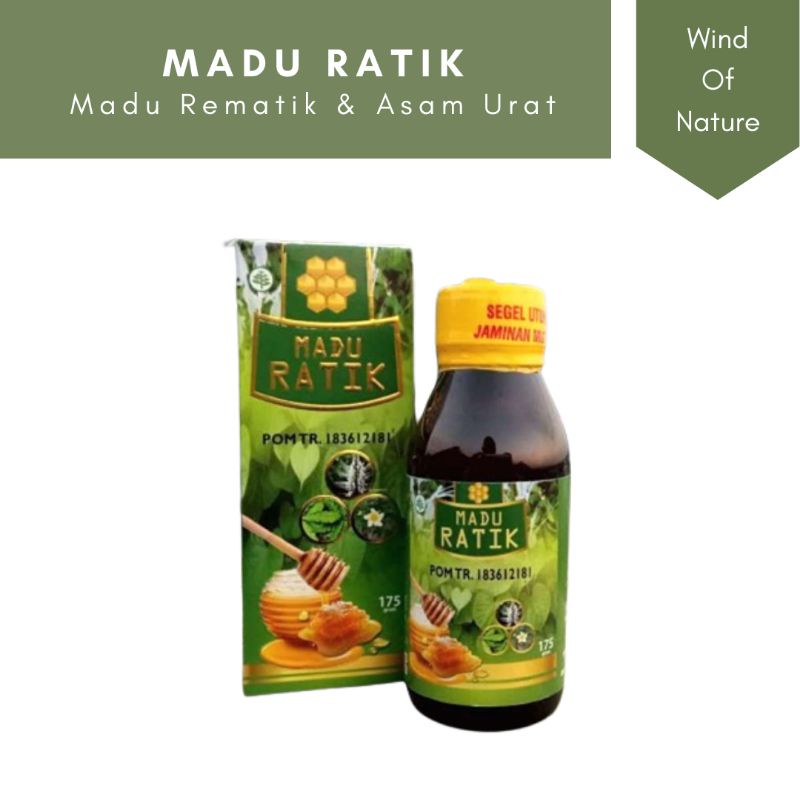 Madu Ratik Herbal Obat Rematik Dan Asam Urat Mengatasi Masalah Kolesterol Pegal Linu Kesemutan Obat 