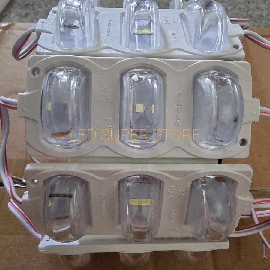 Modul Alis Roda 3 LED tipe 7338 12V - isi 50