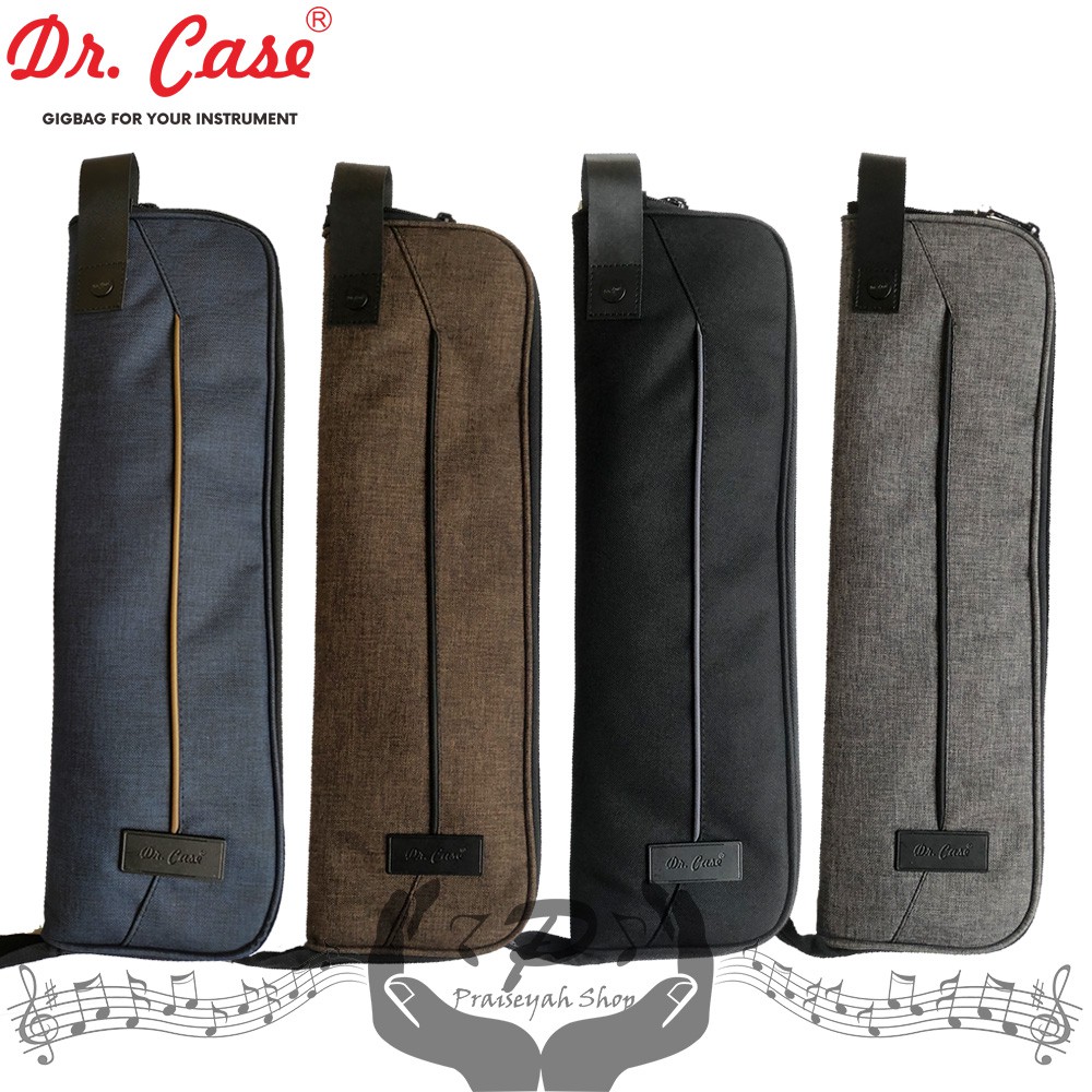 Dr Case Stick Drum Practice Series Softcase Tas Stik ORIGINAL Cokelat