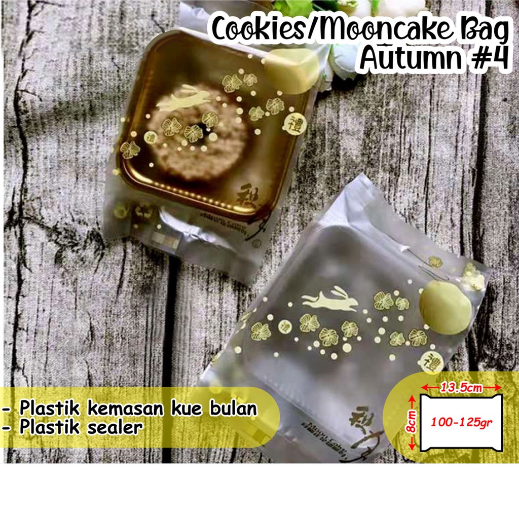 Plastik Kue Kering / Kemasan Kue Kering / Plastik Cookies / Plastik Kue Bulan Cookies/Mooncake Bag A