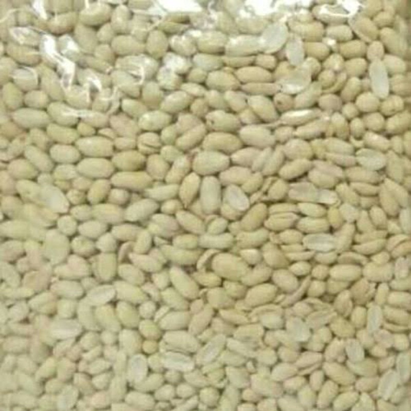 Jual Kacang Tanah Kupas Bersih Import 1kg Ukuran Besar 25 29 Shopee