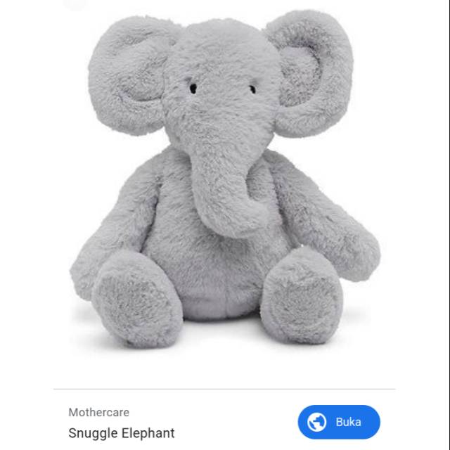 mothercare snuggle elephant