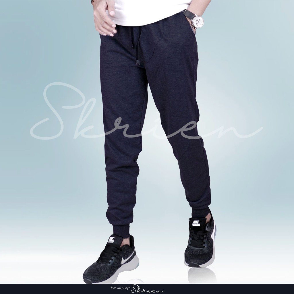 CELANA TRENING PRIA OLAHRAGA PANJANG DEWASA RUNNING GYM SPORTY JOGGER HIGH CLASS SWEATPANTS