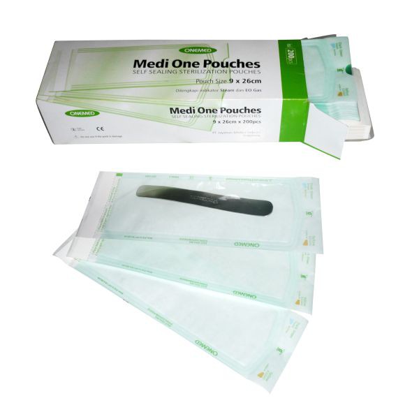 Sterile Pouch MediOne 9x26cm OneMed box isi 200lbr