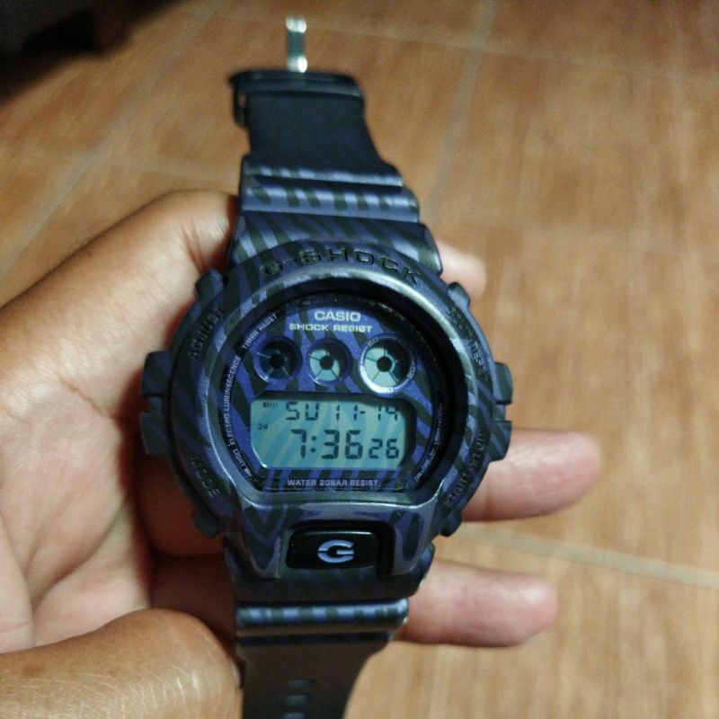 jam tangan GSHOCK DW-6900ZB original second alias bekas