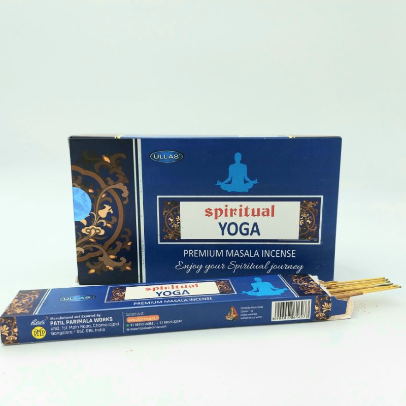 Dupa India Premium Masala Ullas Spiritual Yoga 1 Box Besar