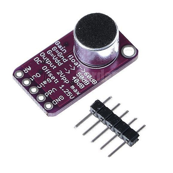 Microphone Amplifier MAX9814 Auto Gain Control MAX 9814 Arduino