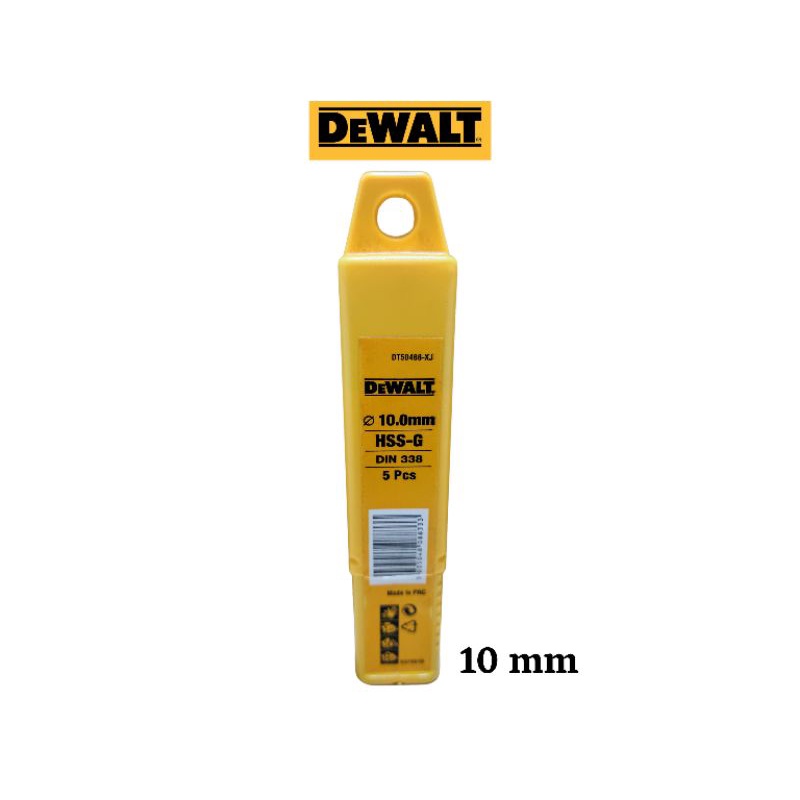 mata bor besi 10 mm merek DeWalt