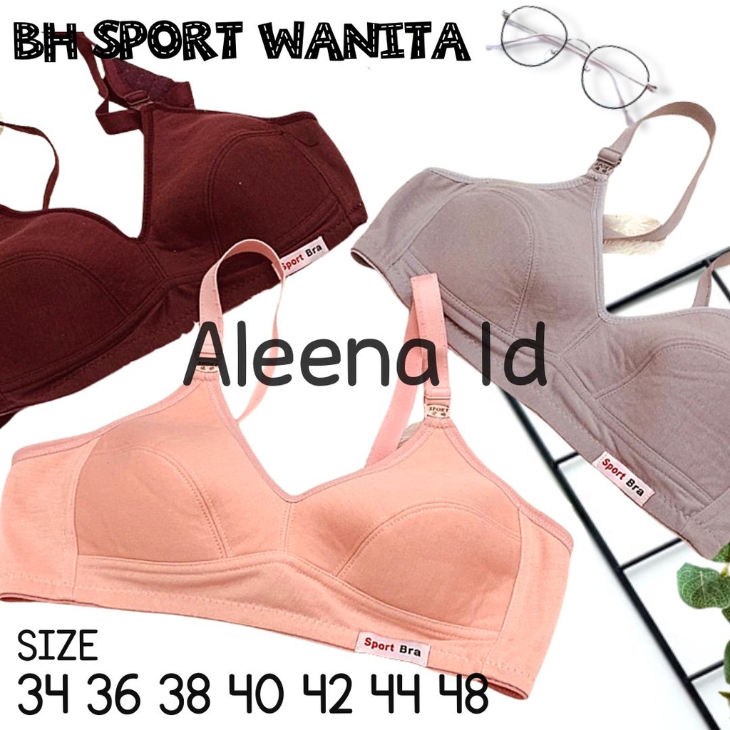 BESTSELLER - Sports BRA / BH Sport / Sport BRA / BH Tanpa Kawat BH Tanpa Busa / BH Sports