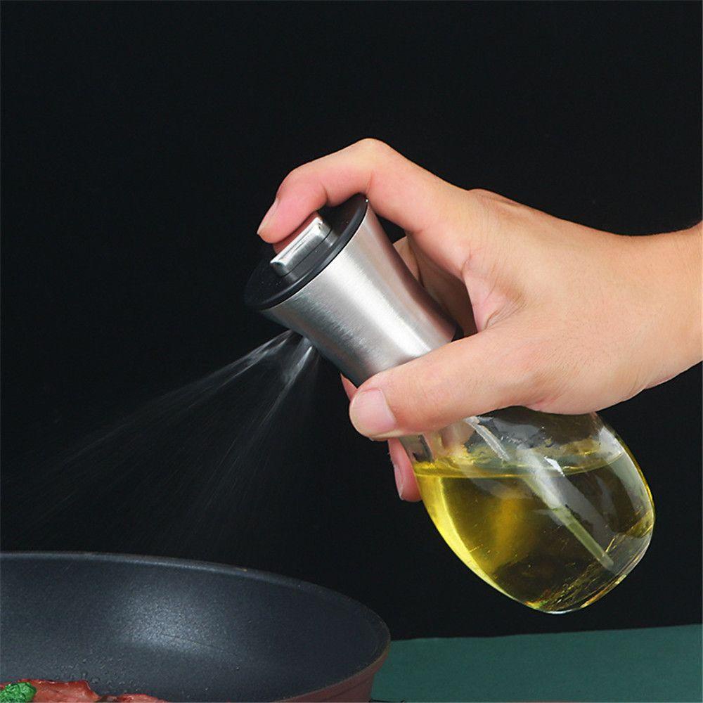 Solighter Botol Minyak Dapur Semprot Minyak Cuka Olive Oil Kreatif