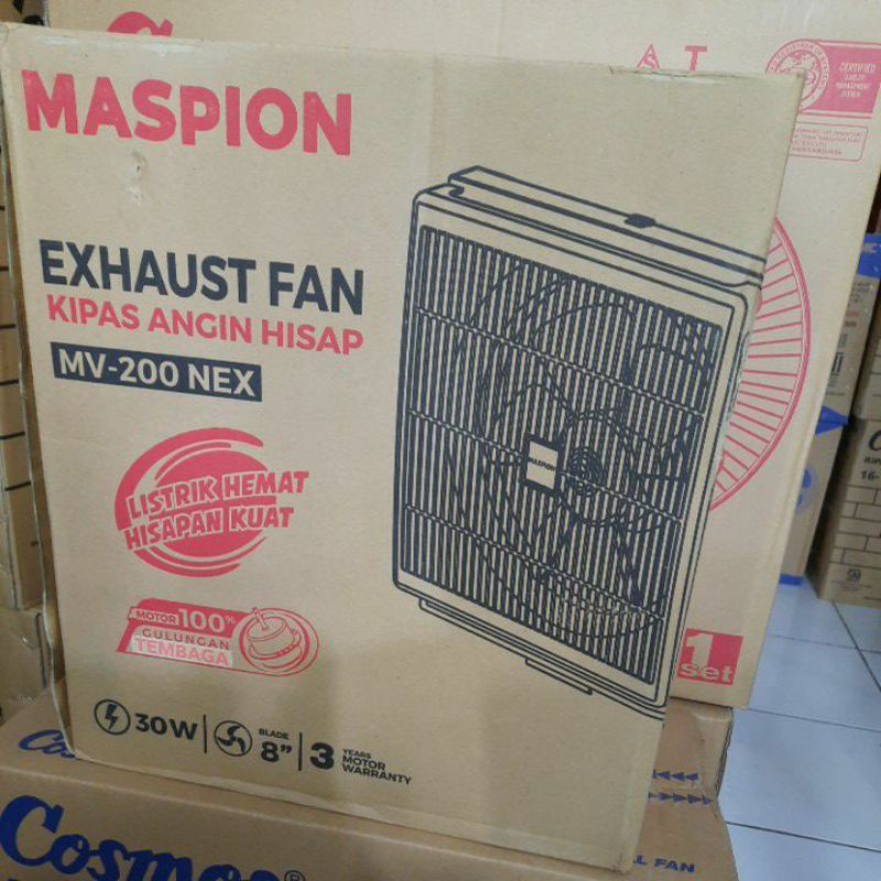 Exhaust Fan Dinding MASPION MV 200 NEX 8 inch (20 cm)