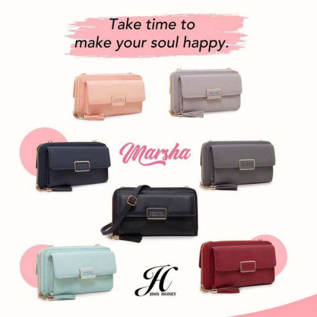 Dompet Tas Marsha mini Bag Jims Honey