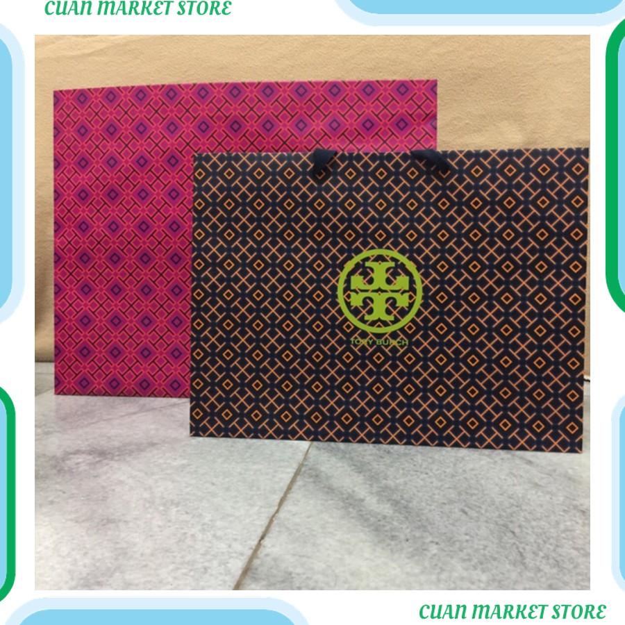 

Branded paper bag Tory Burch Kualitas Premium