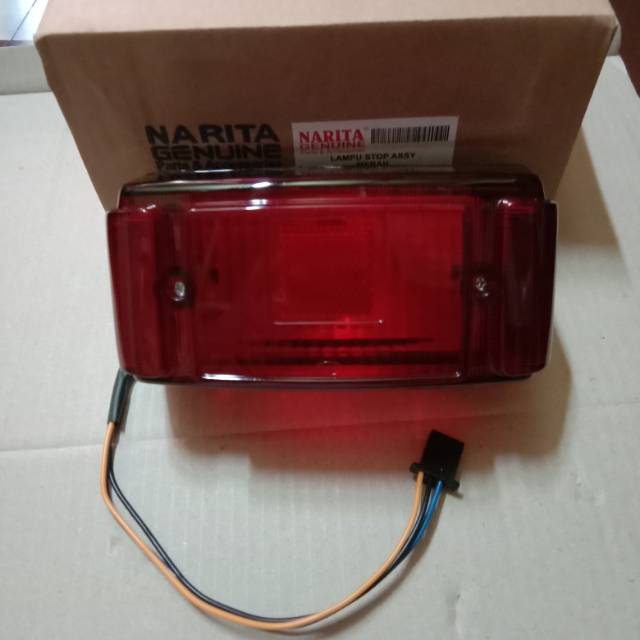 Lampu stop atau lampu belakang komplit Yamaha RX King lama model kotak