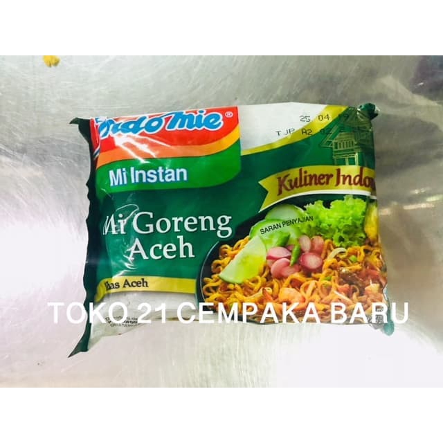 

Indomie Mi Goreng Khas ACEH 1 BUNGKUS | Mie Instan Indomi Murah Promo