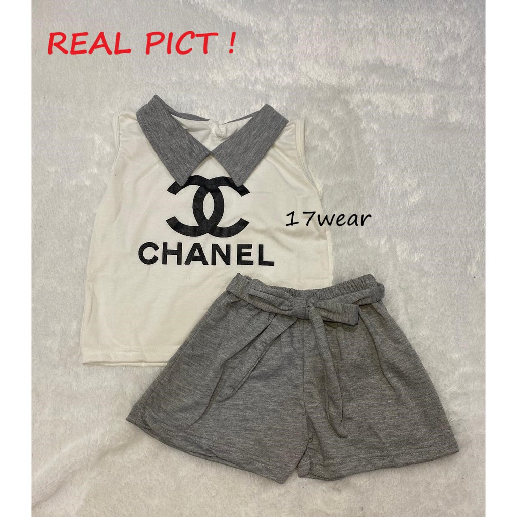 17wear Baju Anak Perempuan 2020 Terbaru Baju Stelan Anak Perempuan ST Vani Channell Fit to 2-5 th-3