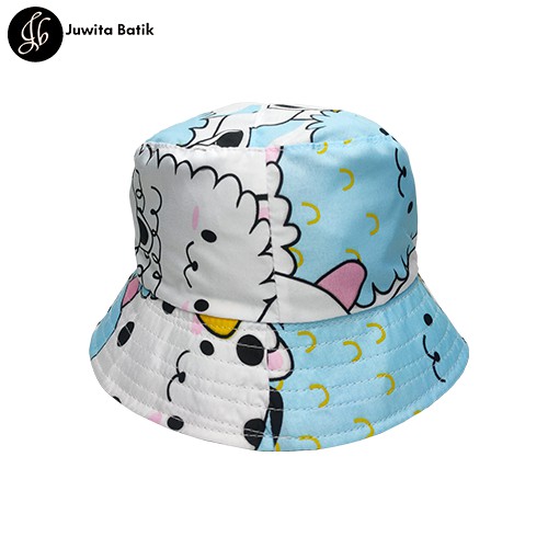 Bucket Hat Anak Topi Bucket Hat Anak Laki Laki Perempuan Motif Karakter Kartun Murah