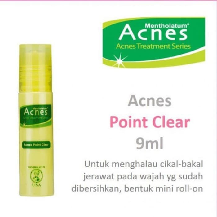 Acnes Point Clear Roll On 9gr | Gel Bening Pencegah Jerawat