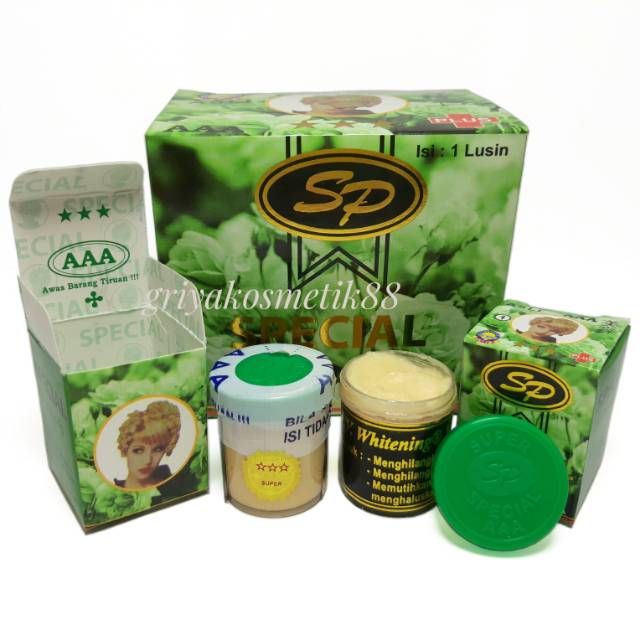 CREAM SP BOX TUTUP HIJAU AAA LUSINAN