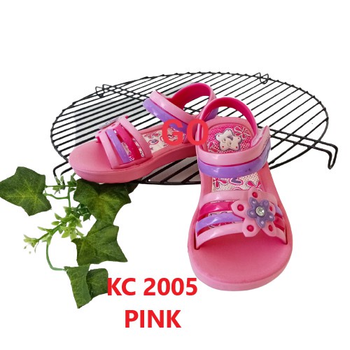 sogo  NEW ERA BB/KC CNC 2005 Sepatu Sandal Anak Jelly Tali Belakang Sandal Bayi Perempuan Original