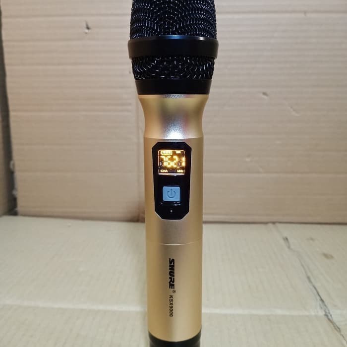 Mic wireless SHURE KSX-9000 2 mic pegang