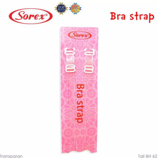 Tali Bh Bra Bening Transparan Silikon Sorex TB 62 Murah