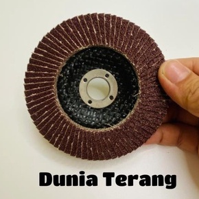 Flap Disc KTP 60 80 100 120 150 180 240 - Amplas Tumpuk 100mm Amplas Gerinda Flap Disk