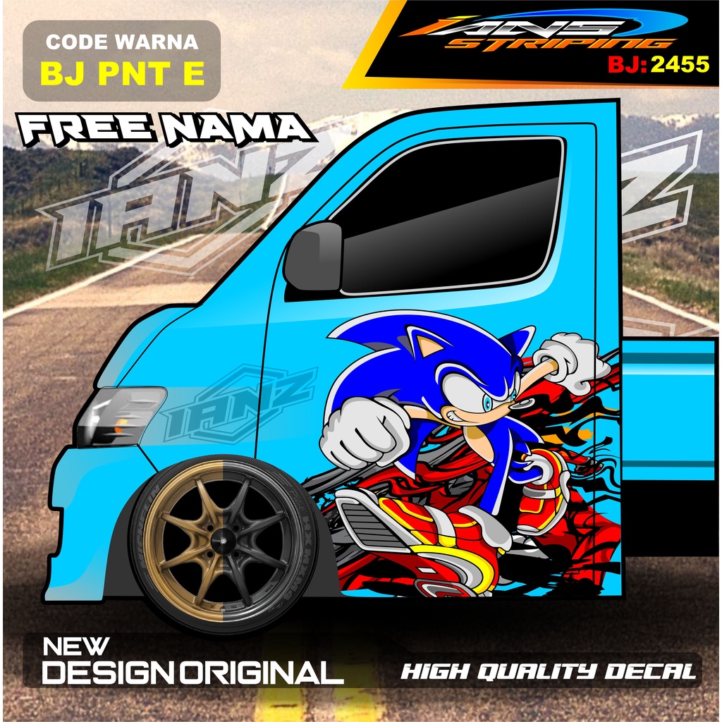 STICKER PINTU PICK UP GRANMAX / DECAL STIKER PINTU MOBIL CARRY L300 / STIKER PINTU PICK UP / STIKER MOBIL