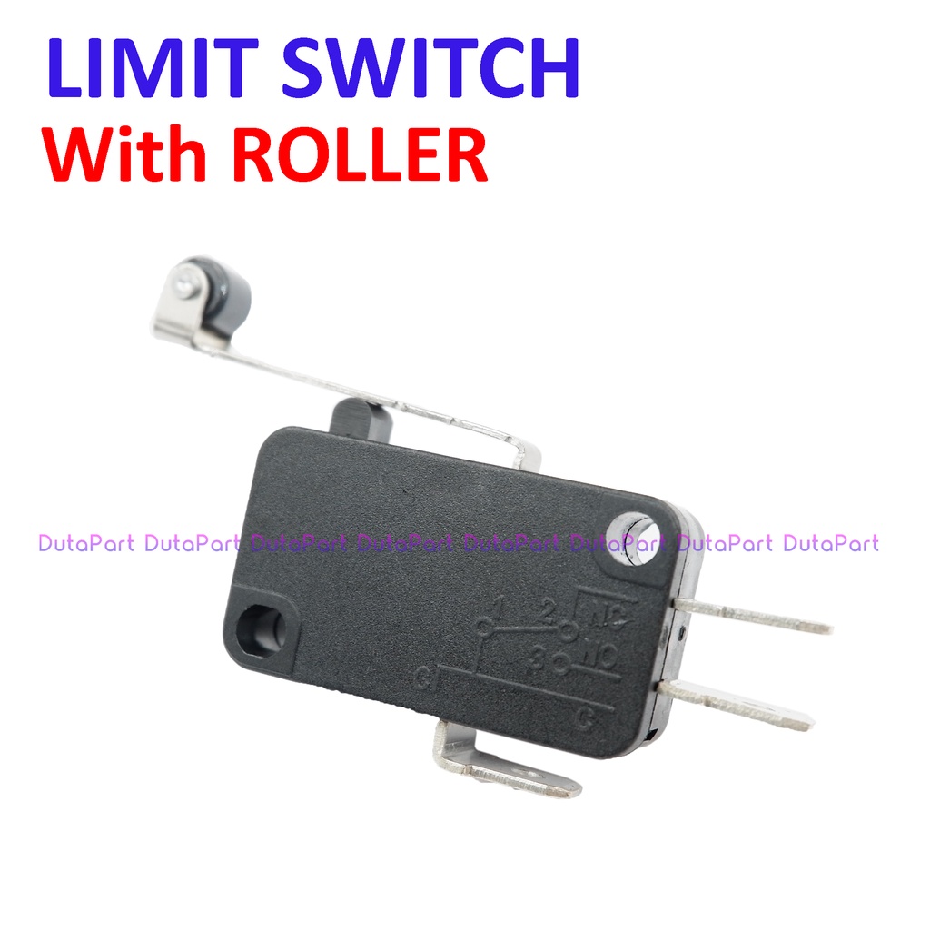 Limit Switch Roller Roda Panjang Saklar Pembatas Micro Switch SPDT