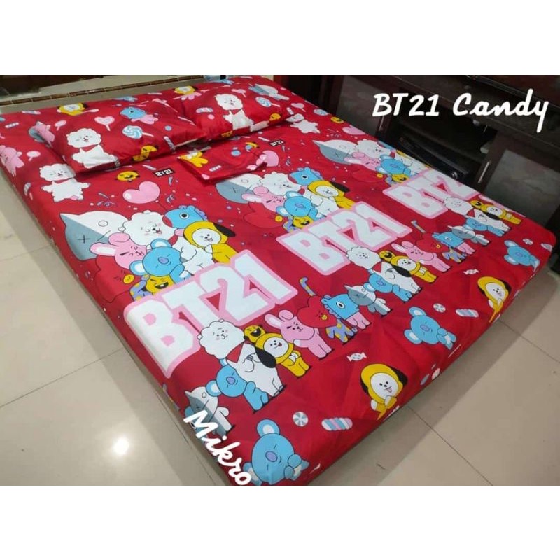 Sprei BTS/BT21 Candy