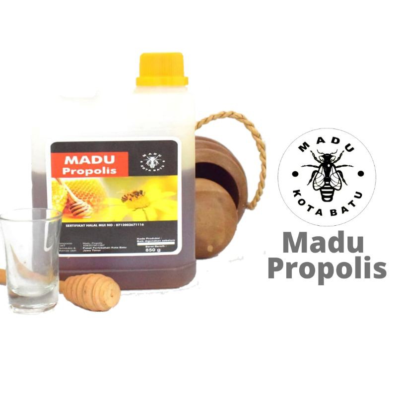 

Madu Asli Murni Propolis (madu murni + propolis) Jirigen Netto 850 gr - Madu Murni Mkb