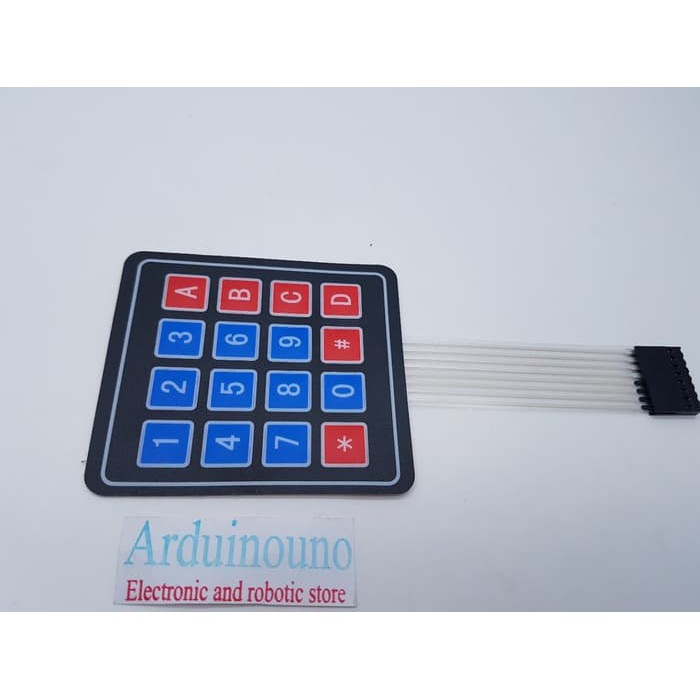 Keypad Matrix array 4x4 for arduino key pad membran 4*4 for pertamini