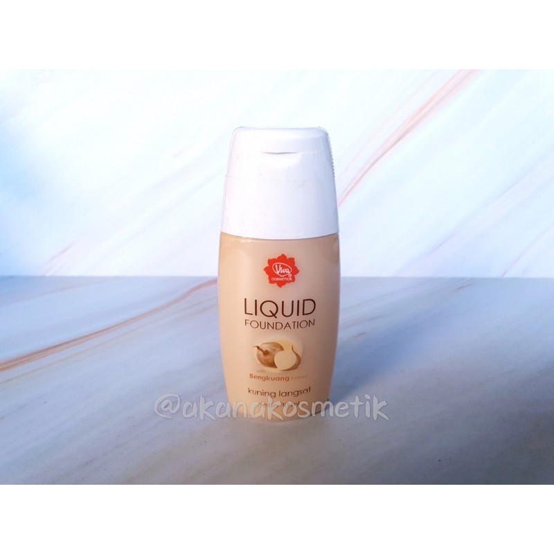 VIVA LIQUID FOUNDATION KUNING LANGSAT