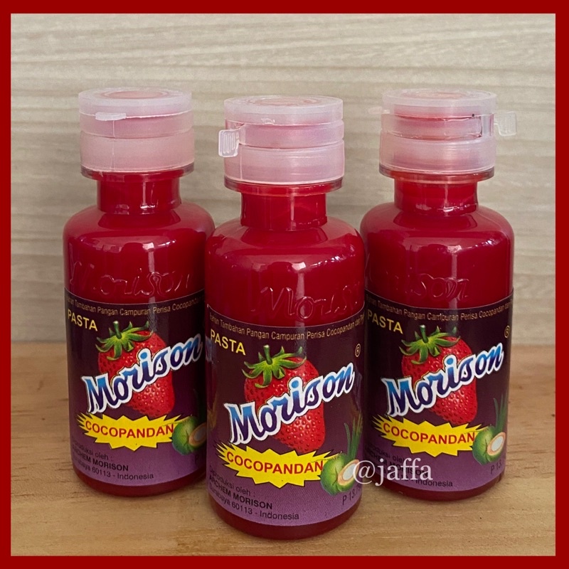 

[TERMURAH] Perisa / Pasta MORISON Cocopandan 50ml kualitas dijamin