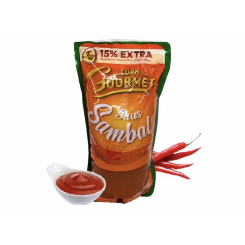 

Saus Sambal Asli Euro Gourmet 1 KG